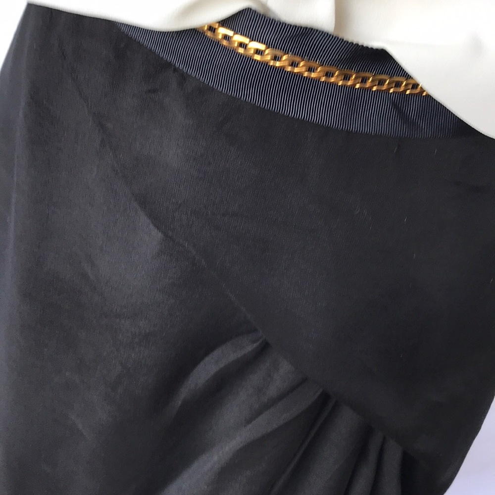 Mendocino slinky drape pnl gold wat skirt - Picture 6 of 9